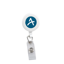 Image of Retractable Badge Reel with Belt Clip